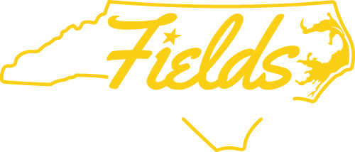 Yellow handwritten Texas logo with state outline